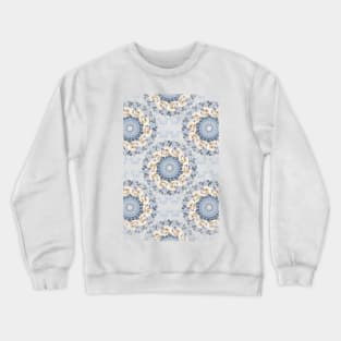 Skull Mandala Pattern Crewneck Sweatshirt